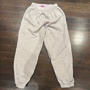 Edikted gray cuffed sweatpants